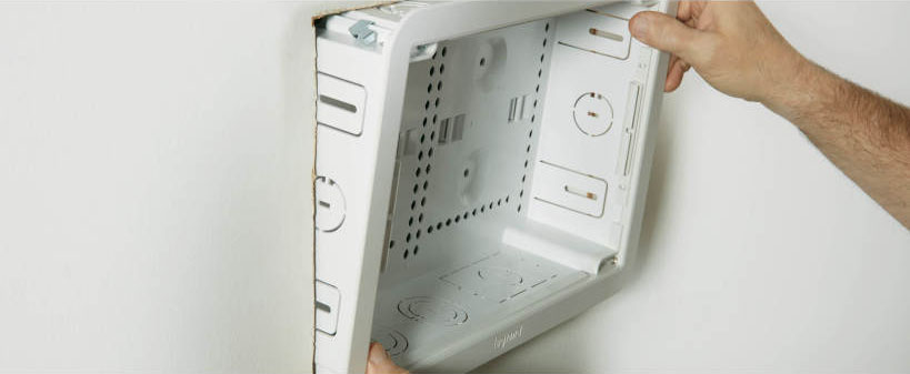 9-inch TV Media In-Wall Box